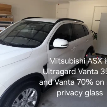Ceramic window screen on an ASX in Capalaba