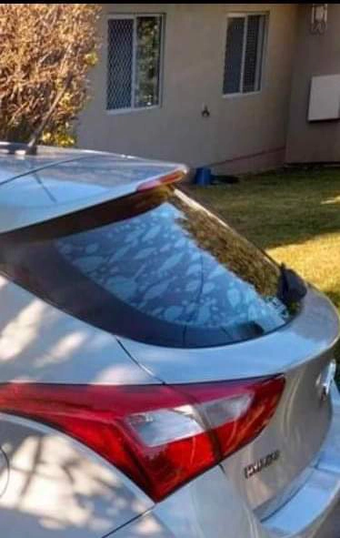 bubbling rear screen regular tint on i30 in Alexandra Hills